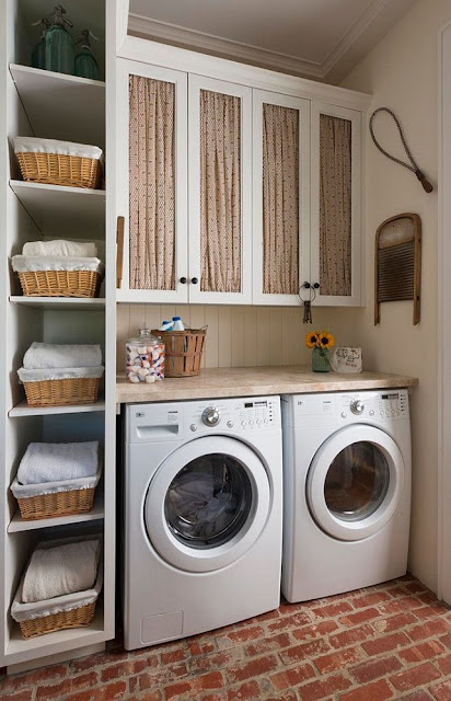 26 Beautiful Small Laundry Room Ideas and Designs