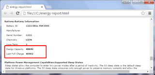 Battery properties 