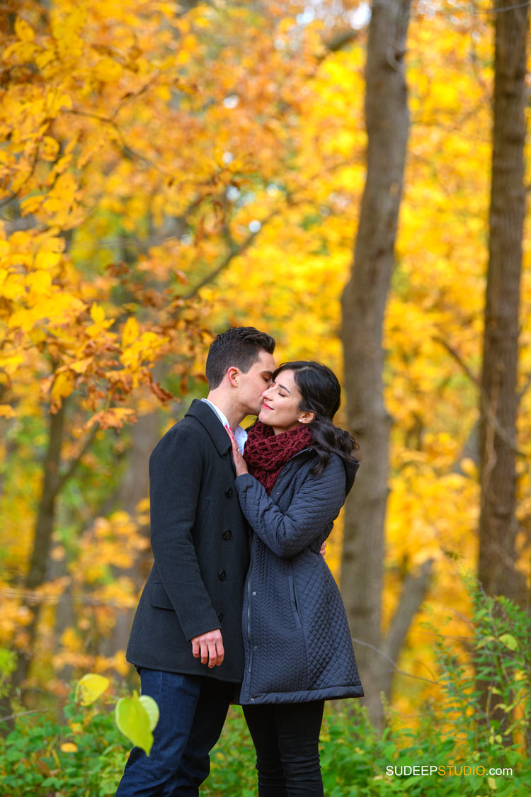 American Indian Real Wedding Proposal Photography Nichols Arboretum SudeepStudio.com by Ann Arbor Wedding Photographer