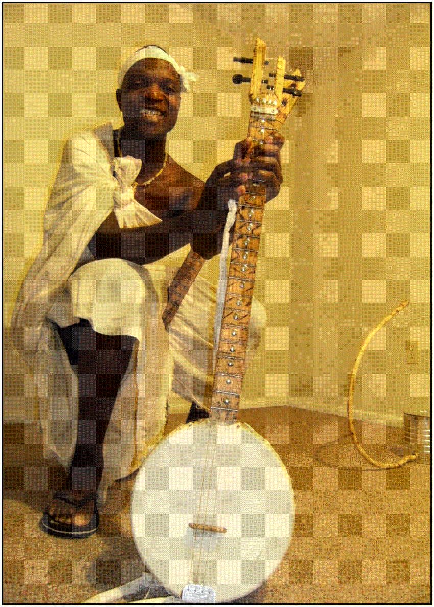 African Banjo-A 4 string instrument from Africa