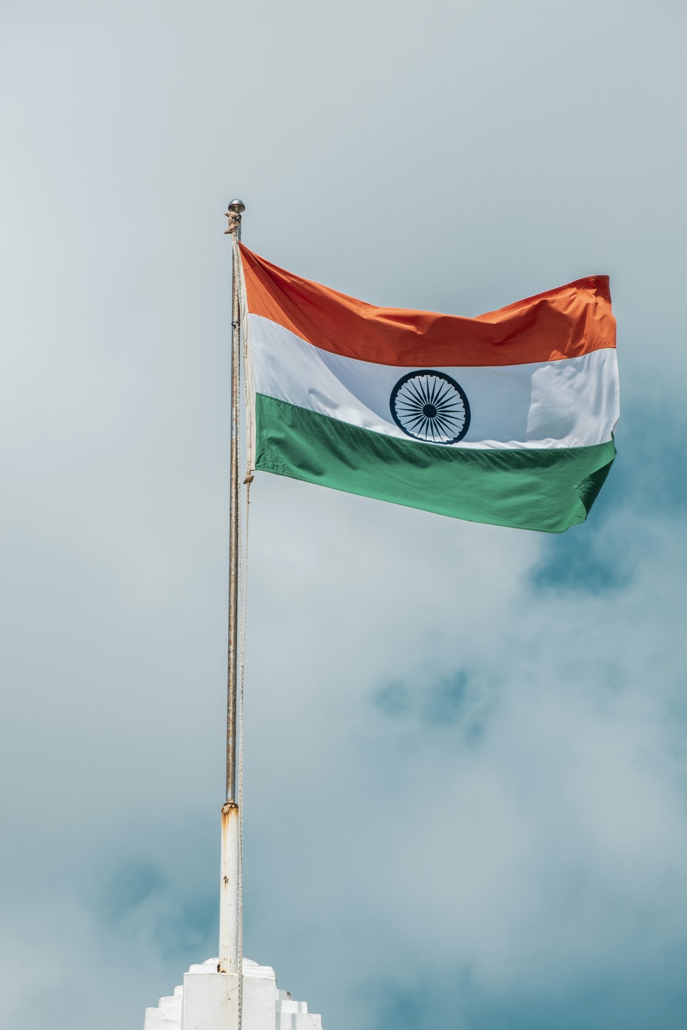 Indian National Flag Tiranga in delhi Stock Photo  Alamy