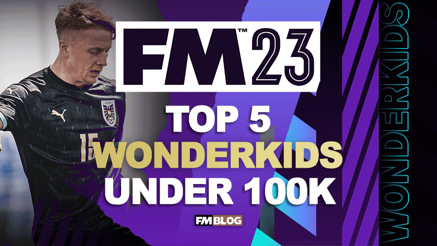 FM23 Wonderkids Under 100k