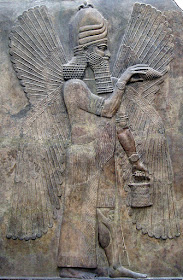 Sumerian winged god