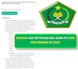 BSU GURU PAI NON PNS TAHUN 2020