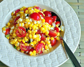 Fresh Corn & Tomato Salad