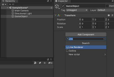 Unity Line Renderer Ekleme