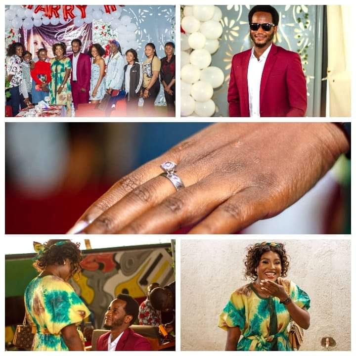 [surprise] A known writer, an entrepreneur, philanthropist and footballer, ‘Musa joseph (MJT)’ engaged his fiancée ‘KERIE’, during a surprise party – see photos