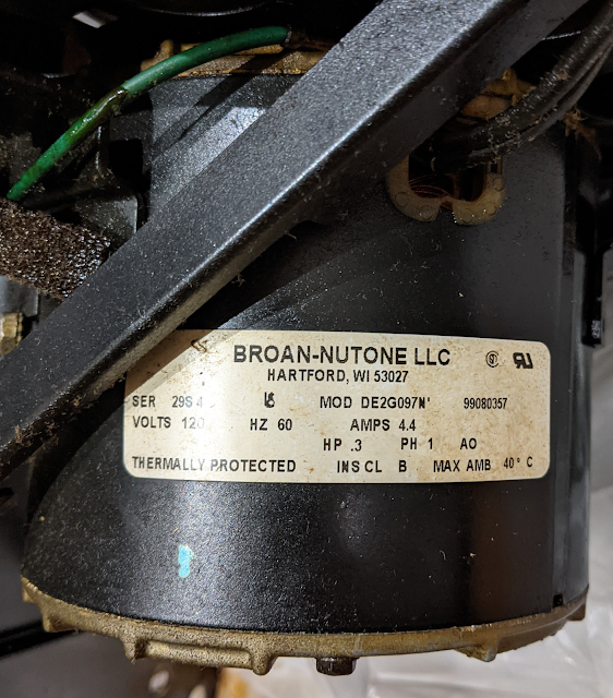 Broan Nutone Motor