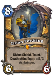 Hearthstone-Tirion Fordring