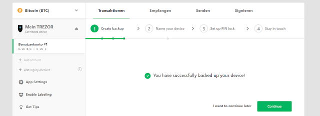 Install Firmware Trezor Model T