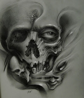 skull tattoos designs for girls