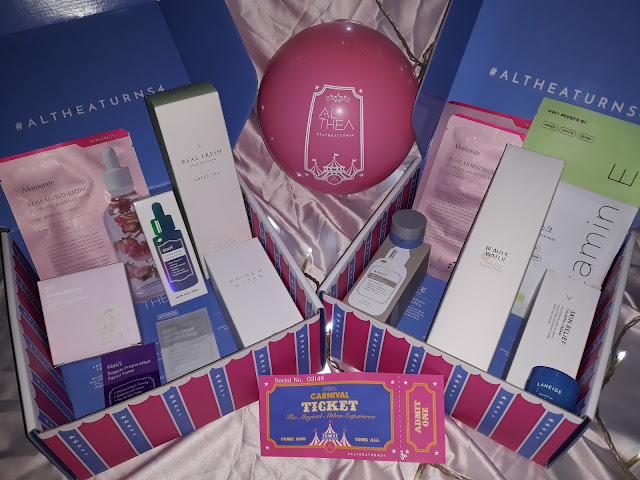 Althea Korea's Birthday Beauty Boxes, #altheaturns4, 