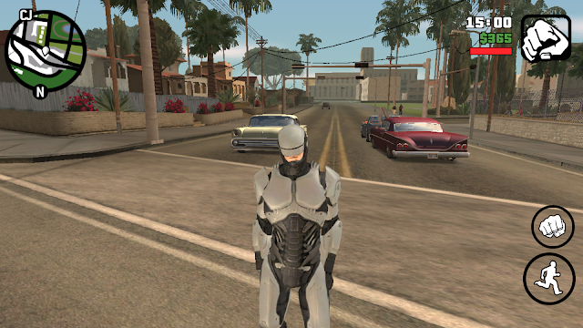 Robocop 2014 Skin For GTA San Andreas Android Download gtaam robocop skin mod download from gtaam.net skin mods