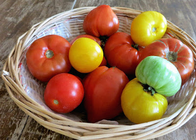 tomates, primary color, coeur de toro