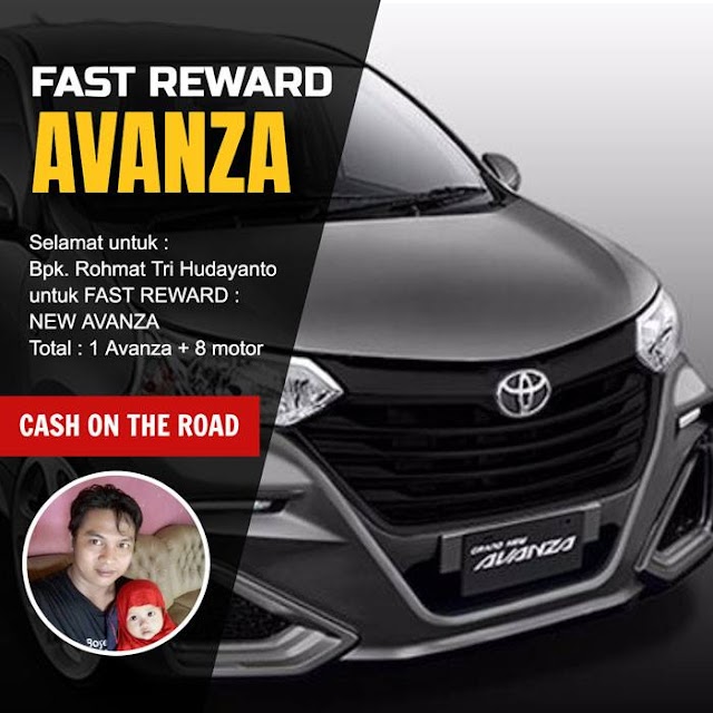 Fast Reward Mobil Pertama Dari Bisnis Online