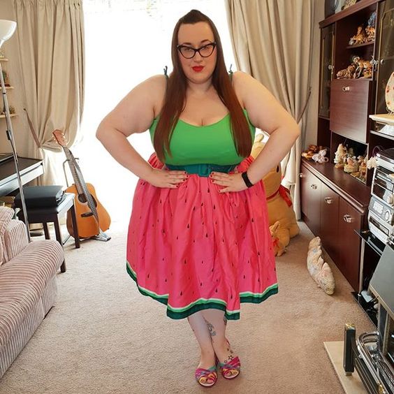 Collectif Watermelon Dress