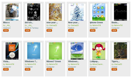 Nokia 5130 XpressMusic Themes