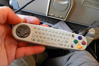 Etihad E-BOX In-flight Entertainment System remote control