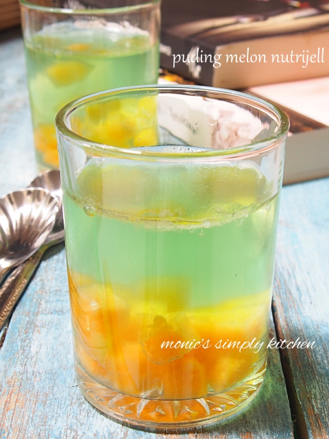 Puding Melon Nutrijell  Monic's Simply Kitchen