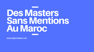 Des Masters Sans Mentions Au Maroc