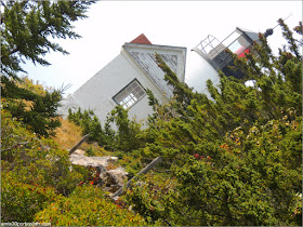 Bass Harbor Head Lighthouse en el Parque Nacional Acadia