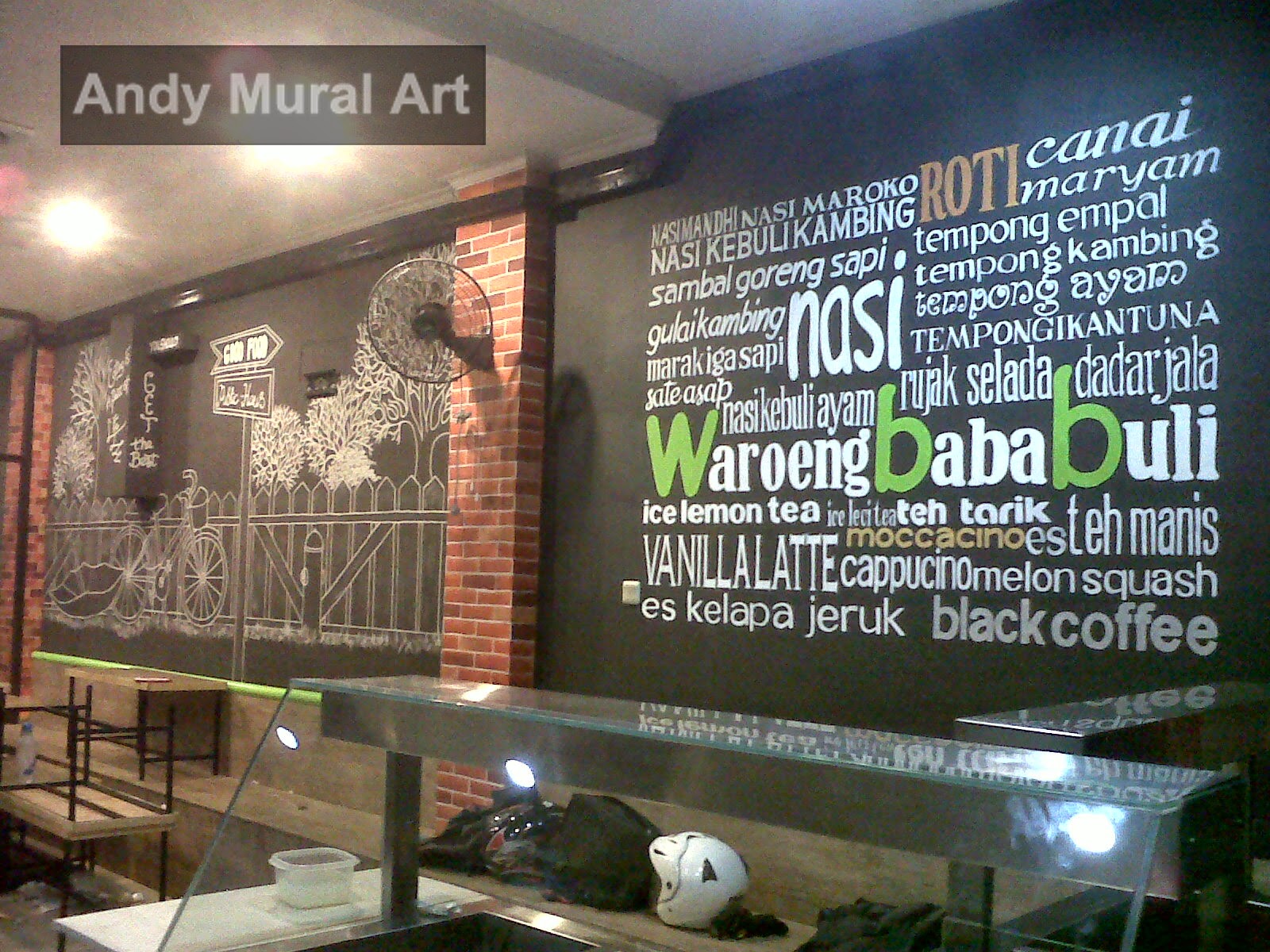 Lukisan Cafe Dan Restoran Masa Kini  Jasa Lukis Dinding 