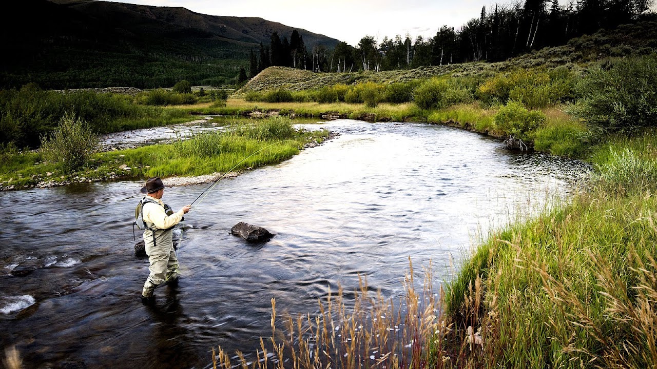 Angling in Yellowstone National Park City