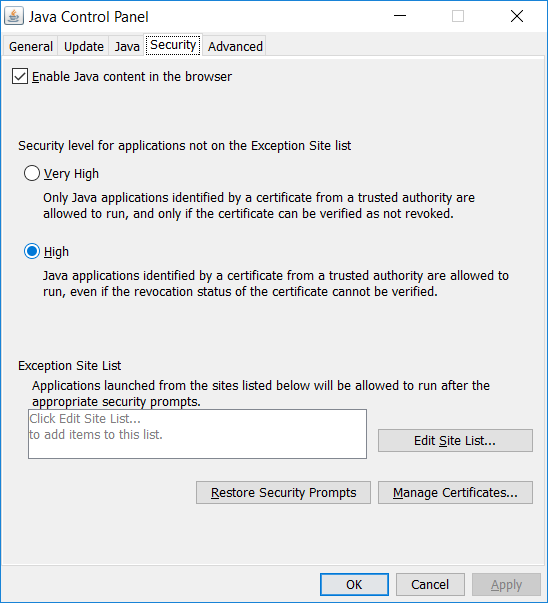 Cause of "java.lang.SecurityException: Missing required Permissions manifest attribute in main jar"