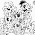 My Little Pony Birthday Coloring Pages