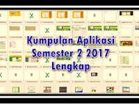 DOWNLOAD KUMPULAN APLIKASI PENDIDIKAN SEMESTER 2 TERBARU 2017 LENGKAP GRATIS