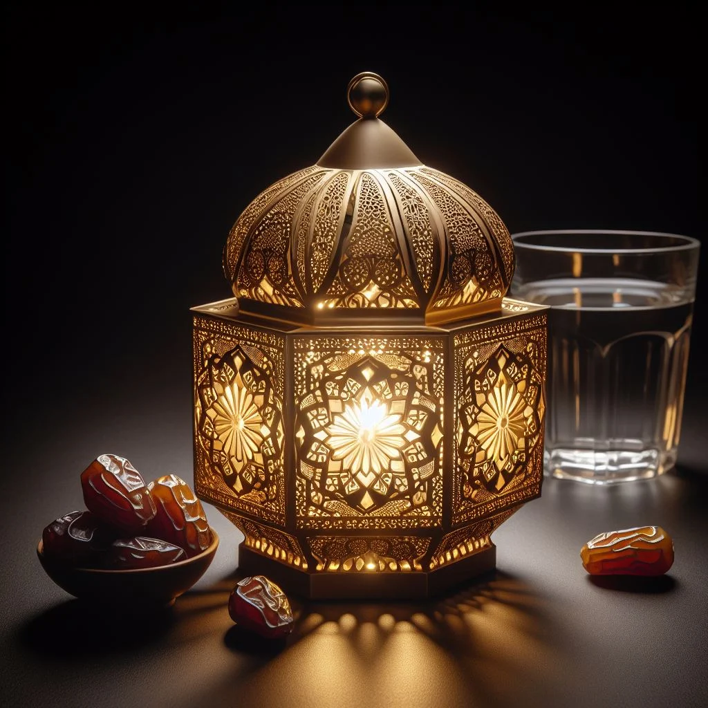 صورة فانوس رمضان فخم ومضيء