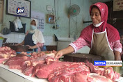 Dampak PMK, Pembeli Daging Sapi Di Bojonegoro Menurun