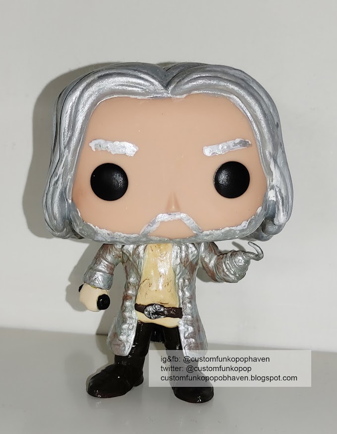 Once Upon A Time Wish Realm Hook Custom Funko Pop