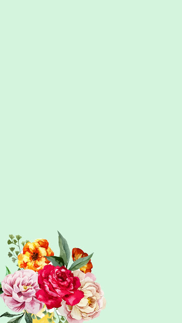 Pastel Flower Vector Background