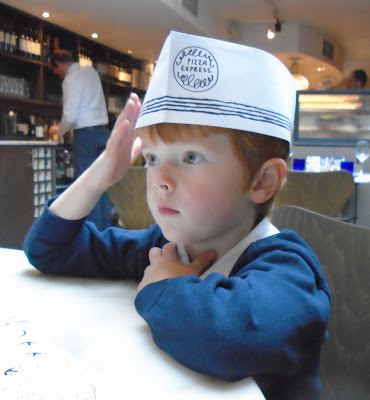 Children's menu Pizza Express