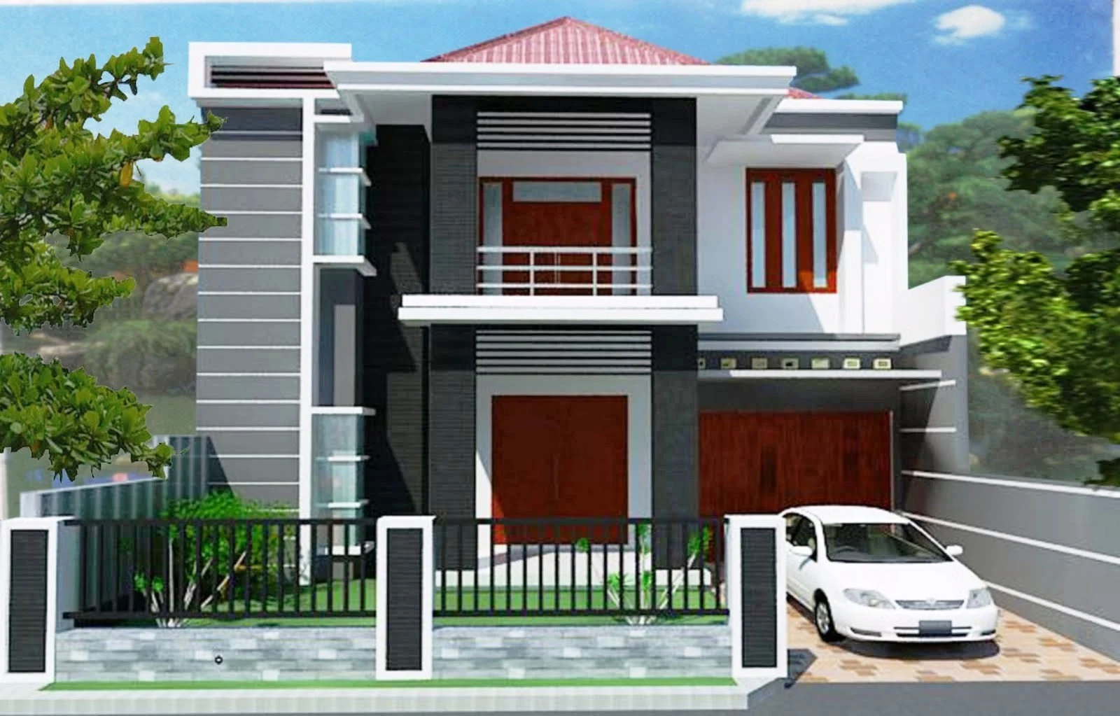 30 Contoh Desain Rumah 6x12 2 Lantai Minimalis Desain Id