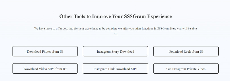 SSSGram: The Best Site for Quick, Easy & Free Instagram Video Download