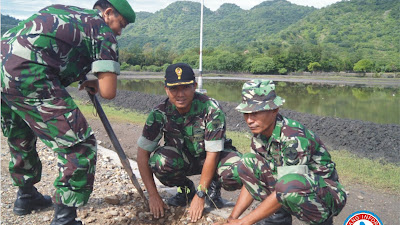 Kodim 1608/Bima Gelar Karya Bhakti dan Penghijauan