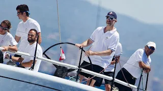 King Felipe VI of Spain competes in sailing regatta