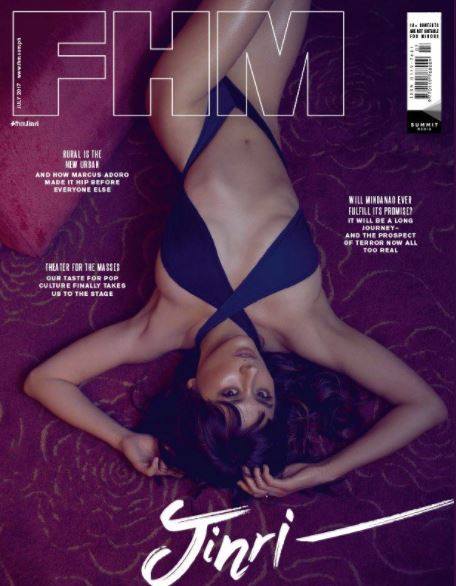 Jinri Park FHM July 2017 Cover Girl