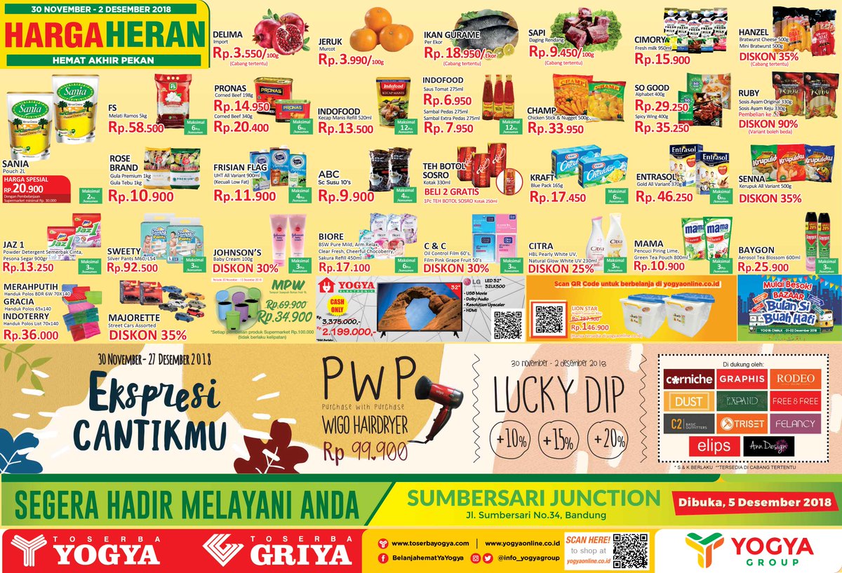 Yogya - Promo Katalog JSM Periode 30 - 02 Desember 2018