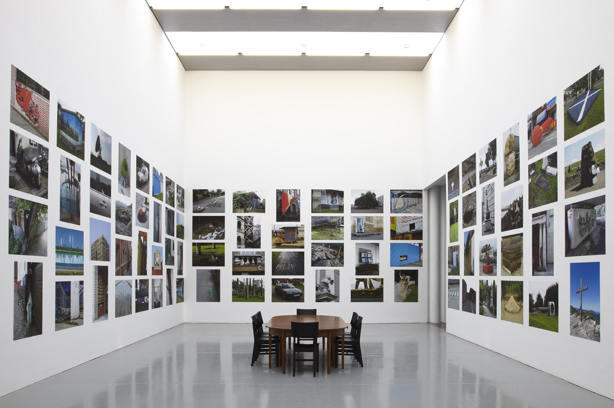 Installtion view of Marjolijn Dijkman's Theatrum Orbis Terrarum at Spike Island Bristol