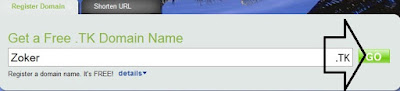 Cara Membuat Domain Gratisan Dot Tk 2