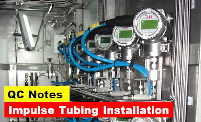 Aramco Standard Impulse Tubing Installation; Piping