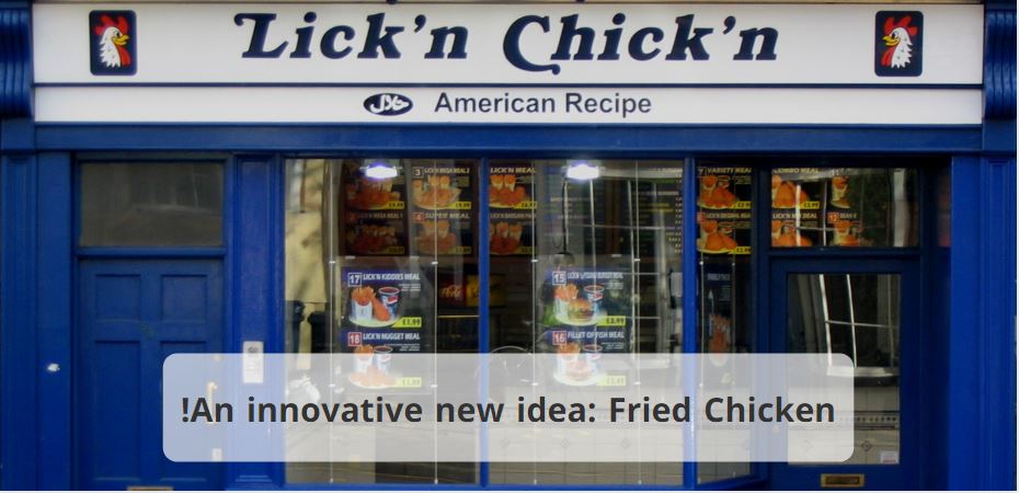 An innovative new idea Fried Chicken!