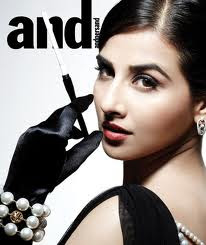 Vidya Balan on The Cover of Andpersand Magazine Photo Shoot 