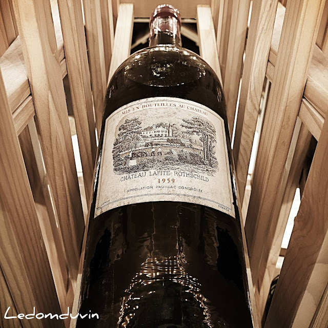 Ripples..... Château Lafite Rothschild 1959 Jeroboam (5L) by and for ©LeDomduVin 2021