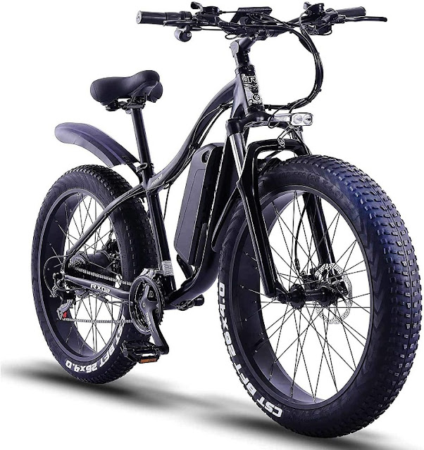 RX02 26-Inch Fat Tire Mountain Electric eBike Conquer Any Terrain