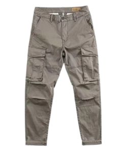 Twill Multipocket Cargo Trousers For Men