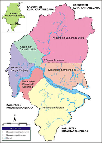 23+ Peta Samarinda Seberang